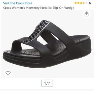 Size 9 croc sandals